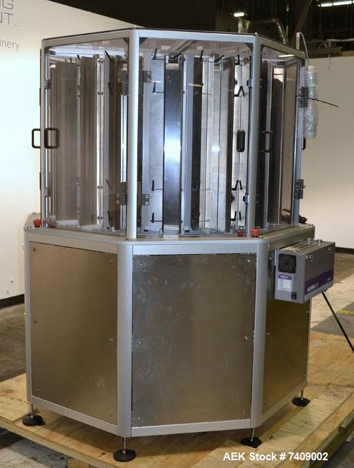 Used- Multifeeder Technology High Capacity Rotating Magazine Leaflet Feeder