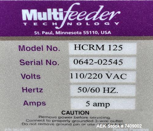 Used Multifeeder Technology High Capacity Rotating Magazine Leaflet Feeder