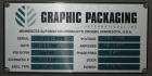 Used MGS Graphic Packaging Outserter and Conveyor