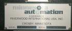 Used Minnesota Automation Reciprocating Coupon Feeder (topserter). Capable of speeds up to 90 units per minute. Has self contained Venturi style vacuum system, Allen Bradley SLC 500 PLC controls, and...