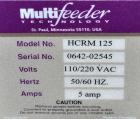 Used- Multifeeder Technology High Capacity Rotating Magazine Leaflet Feeder