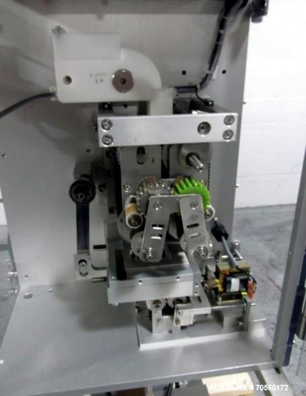 Used Active Pak Automation dessicant feeder, model APA2000, portable design, with infeed roll, 480 volt, 3 phase, serial# 2004167A, built 2004.