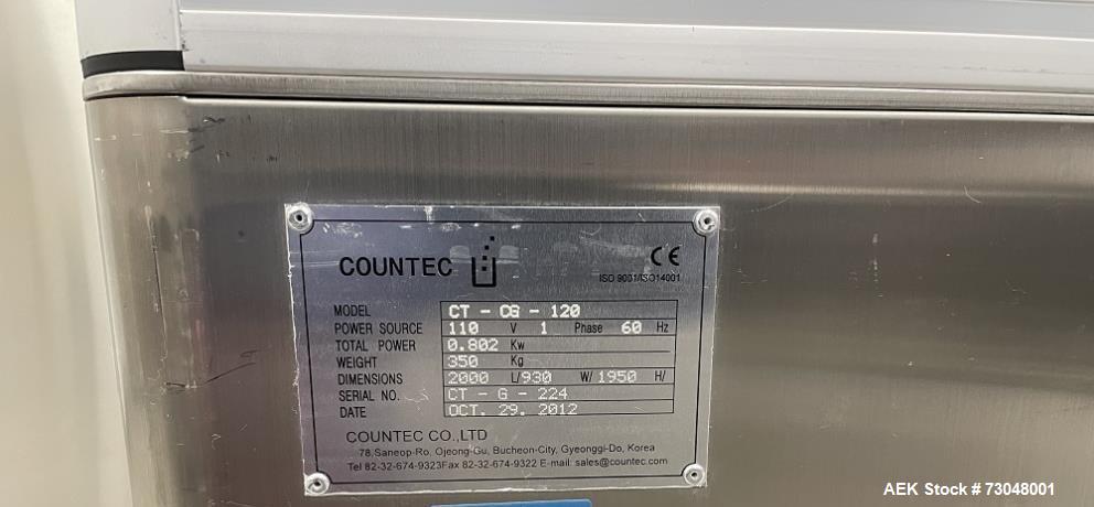 Used-Countec Model CT-CG-120 Automatic Cannister Desiccant Feeder