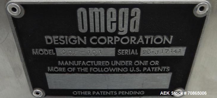Used Omega Design Model CDF-1D1 Canister Style Dessicant Feeder