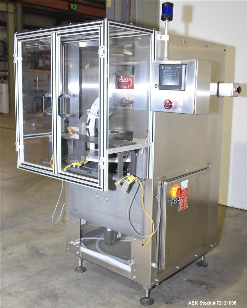 Used- Palace Packaging Model DF-HS High Speed Canister Desiccant Feeder