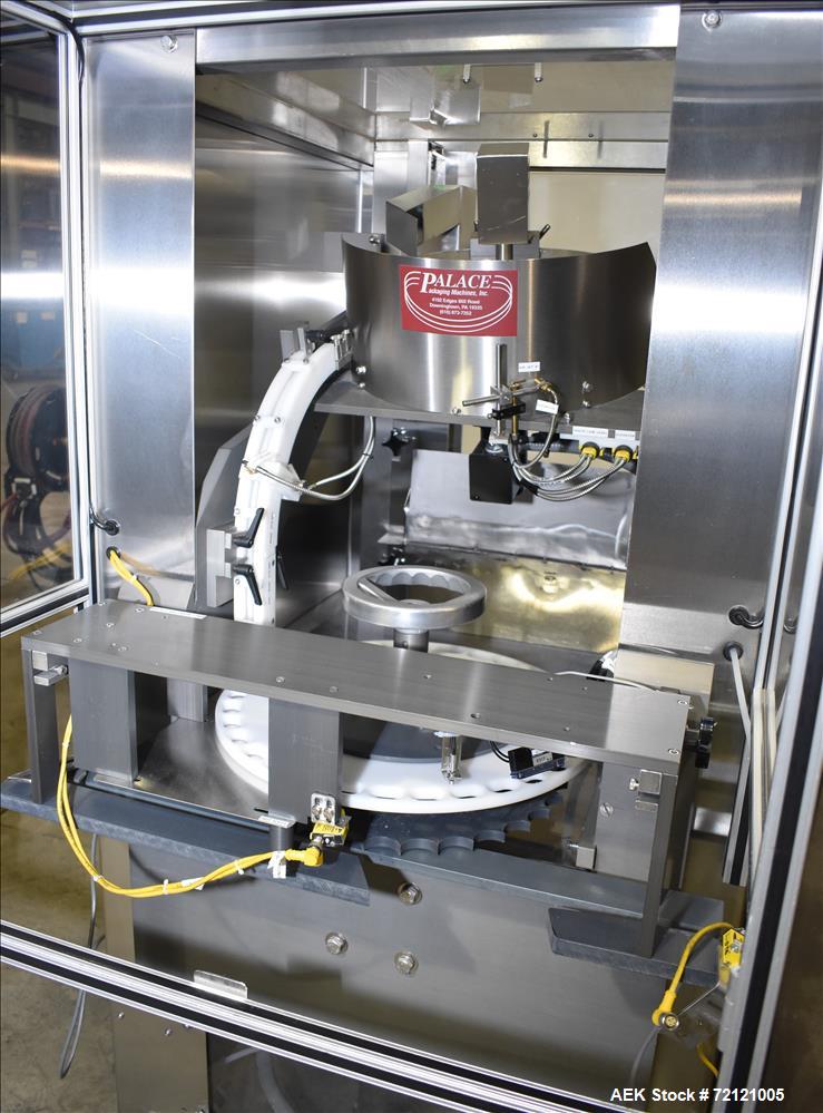 Used Palace Packaging Model DF-HS High Speed Canister Desiccant Feeder
