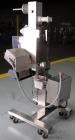 Used AZCO model SP-110 Sur-Pak Desiccant pouch dispenser. Rated speeds up to 200 cuts/minute, depending on size of pouch. Designed for pre-made pouches with a size range:  up to 4