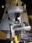 Used AZCO model SP-110 Sur-Pak Desiccant pouch dispenser. Rated speeds up to 200 cuts/minute, depending on size of pouch. Designed for pre-made pouches with a size range:  up to 4