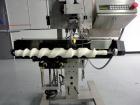 Used AZCO model SP-110 Sur-Pak Desiccant pouch dispenser. Rated speeds up to 200 cuts/minute, depending on size of pouch. Designed for pre-made pouches with a size range:  up to 4