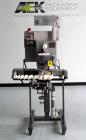Used Austin Gordon Model PD-202 Desiccant / Pouch Feeder. Machine is rated at speeds up to 245 ppm, depending on size of pouch. Designed for pre-made pouches with a size range: Length 3/4