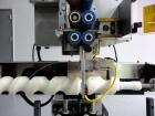 Used Austin Gordon Model PD-202 Desiccant / Pouch Feeder. Machine is rated at speeds up to 245 ppm, depending on size of pouch. Designed for pre-made pouches with a size range: Length 3/4