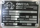 Used- Omega Design Model CDF-1D1 Canister Style Desiccant Feeder