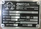 Used Omega Design Model CDF-1D1 Canister Style Desiccant Feeder
