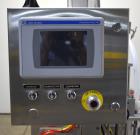 Used- Omega Design Model CDFS-1.501 Canister Desiccant Feeder With Shuttle Dispenser. Machine is capable of speeds up to 400...