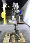 Used Omega Design Desiccant Feeder, Model DF-1. Capable of speeds up to 200 BPM. Continuous motion unit with star wheel indexing, can handle 1, 2 or 3 gram canisters with correct changeparts. Current...