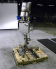 Used Omega Design Desiccant Feeder, Model DF-1. Capable of speeds up to 200 BPM. Continuous motion unit with star wheel indexing, can handle 1, 2 or 3 gram canisters with correct changeparts. Current...