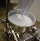 Used Omega Design Omni Feeder Combination Canister Desiccant Feeder. Capable of speeds up to 600 CPM (Single Drop) or 300 CPM (Double Drop). Servo operation, Allen Bradley PLC with integrated touch s...