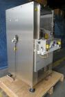 Used Palace Canister Desiccant Feeder, model P-DF. Capable of speeds up to 280 CPM on a single insertion. AB PLC controls. Integrated desiccant elevator feeder.