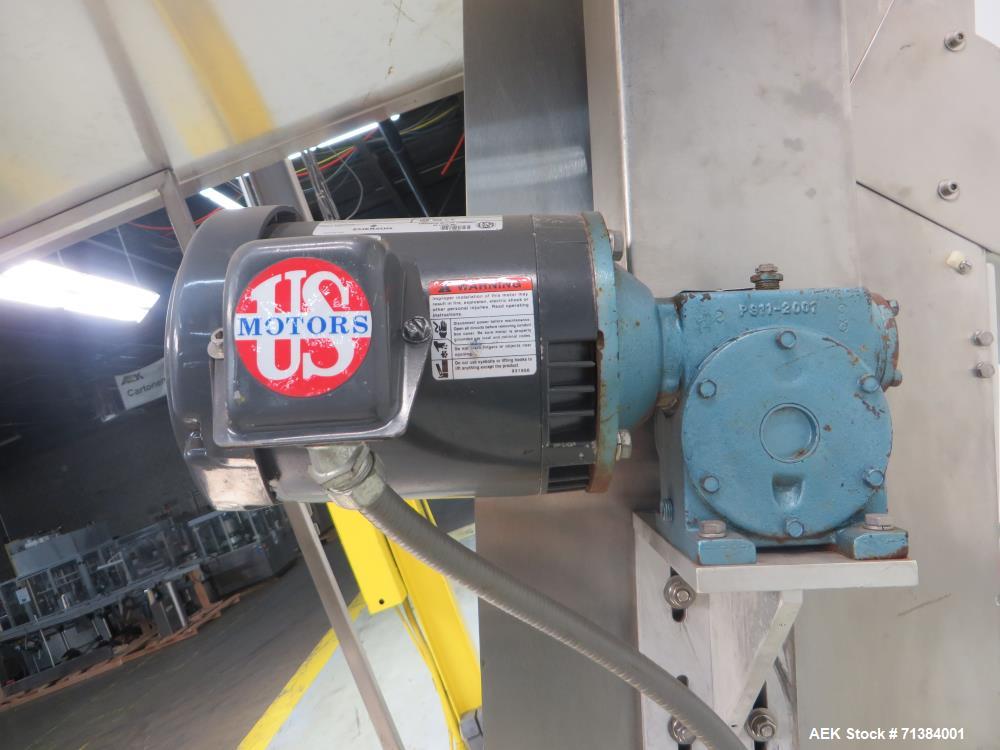 Used Incline Belt Conveyor With Hopper
