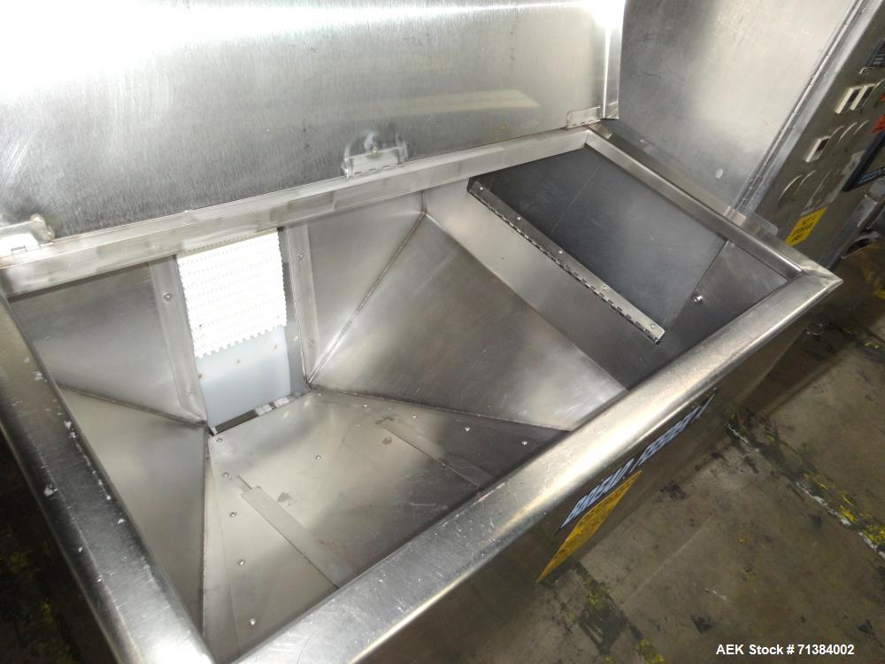 Used Incline Belt Conveyor With Hopper