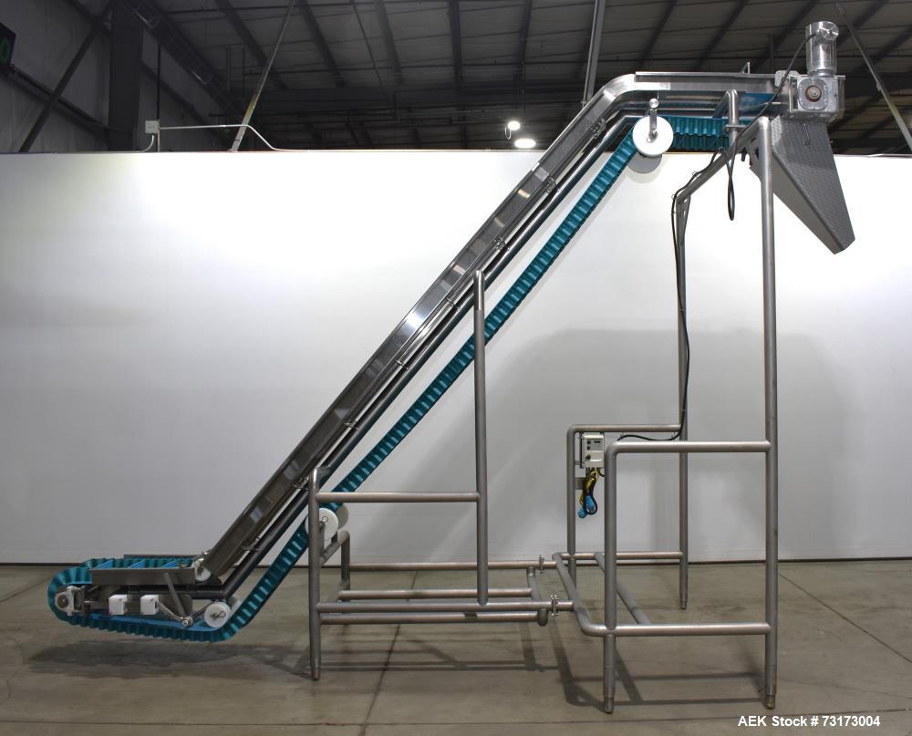 Inclined Cleated Belt Conveyor