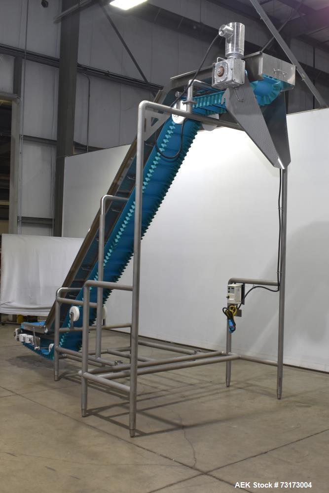 Inclined Cleated Belt Conveyor