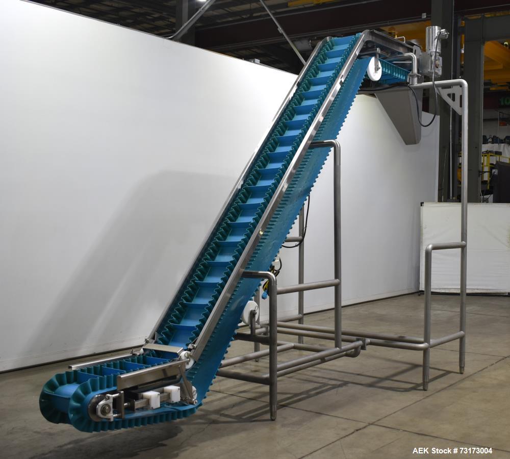 Inclined Cleated Belt Conveyor