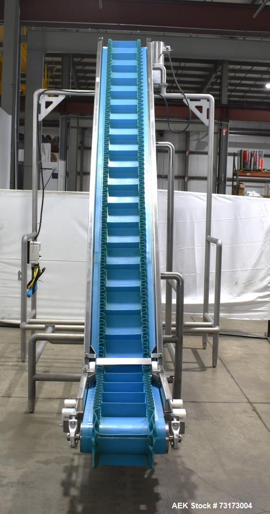 Inclined Cleated Belt Conveyor