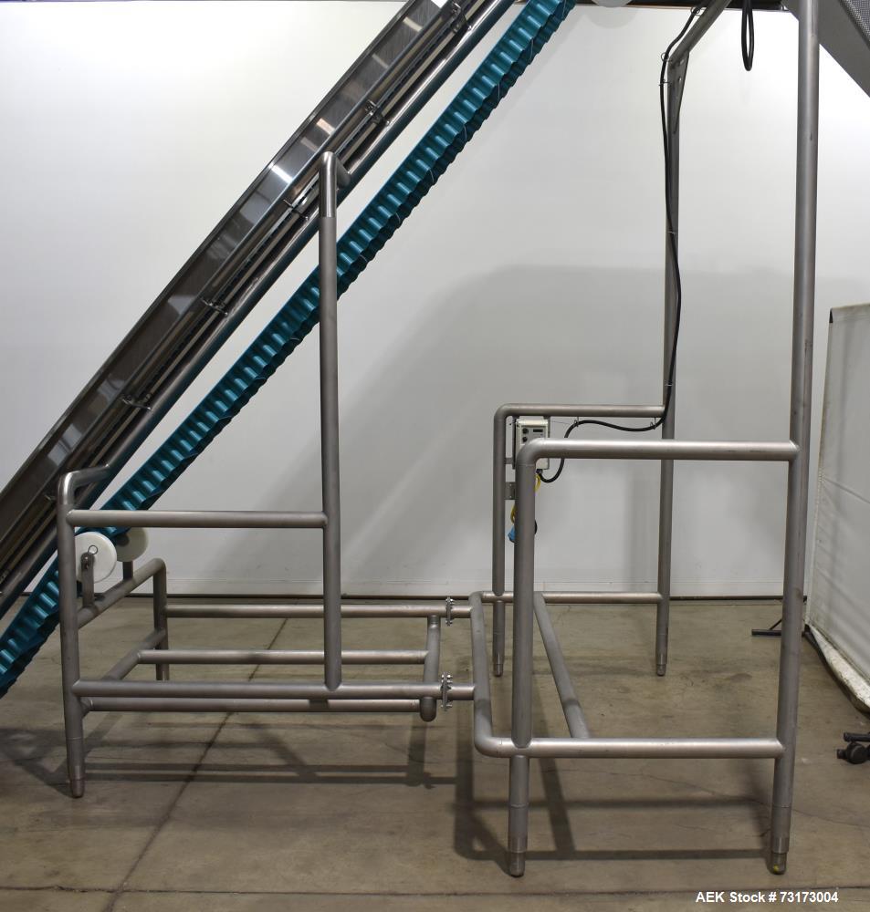 Inclined Cleated Belt Conveyor