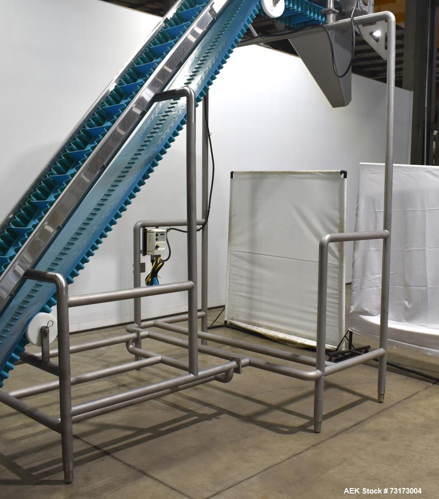 Inclined Cleated Belt Conveyor