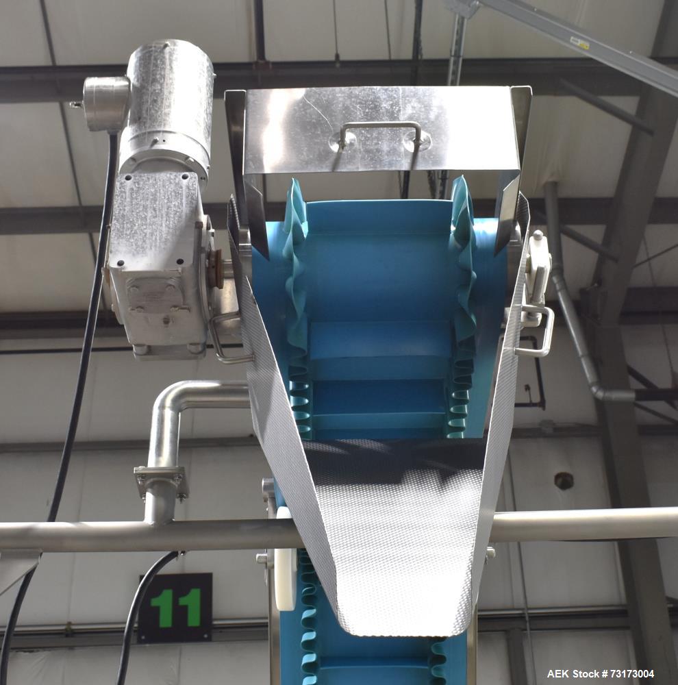 Inclined Cleated Belt Conveyor