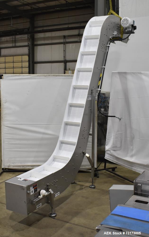 Multi-Conveyor Inclined Cleated Belt Conveyor