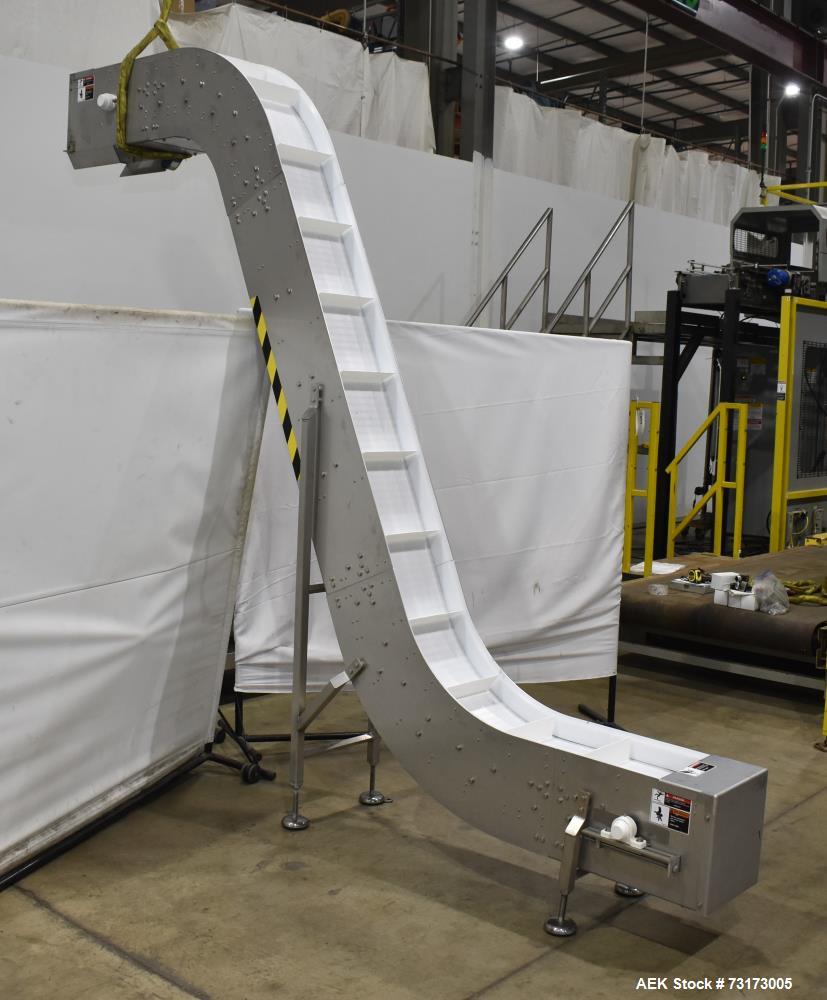 Multi-Conveyor Inclined Cleated Belt Conveyor