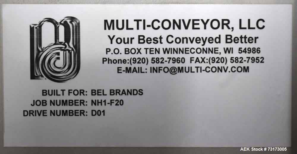 Multi-Conveyor Inclined Cleated Belt Conveyor