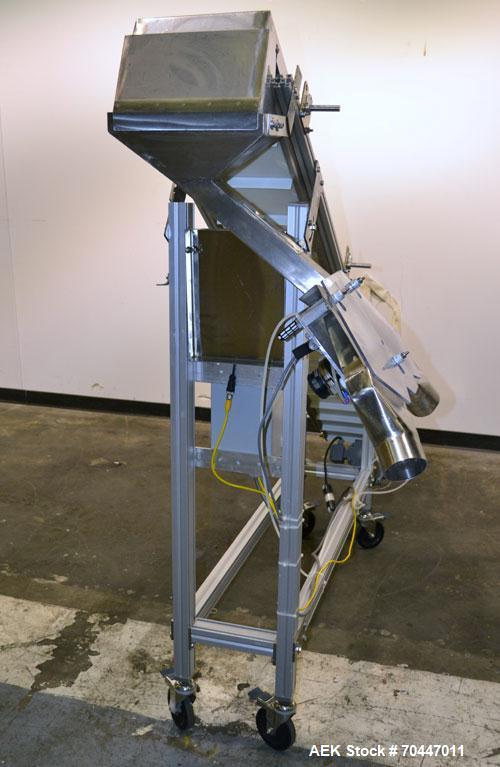 Used Flex Link Incline Cleated Belt Conveyor