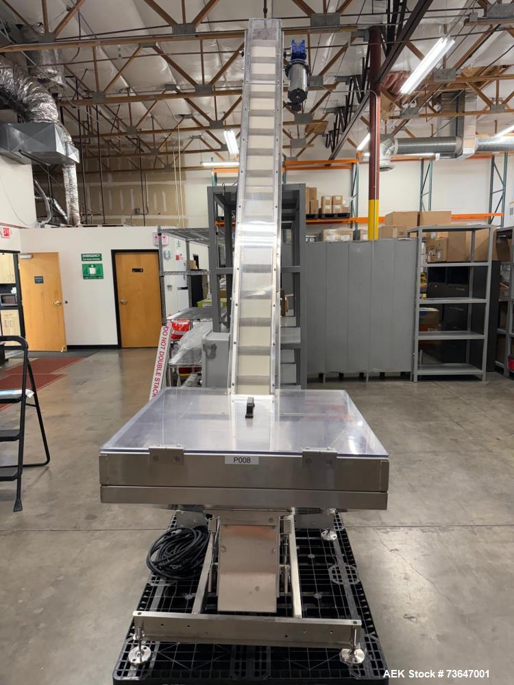 SureKap Elevator Model SK04/06 – Packaging Line Elevating Conveyor