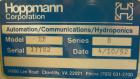 Used Hoppmann Elevating Prefeeder, model EP, Series 8, 304 stainless steel. 8