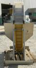Used Hoppmann Elevating Prefeeder, model EP, Series 8, 304 stainless steel. 8