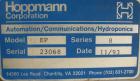 Used Hoppmann Elevating Prefeeder, model EP, Series 8, 304 stainless steel. 8