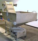 Used Stainless Steel New England Machinery Cap / Bottle  Elevator, Model H/E-60