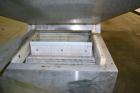 Used Stainless Steel New England Machinery Cap / Bottle  Elevator, Model H/E-60
