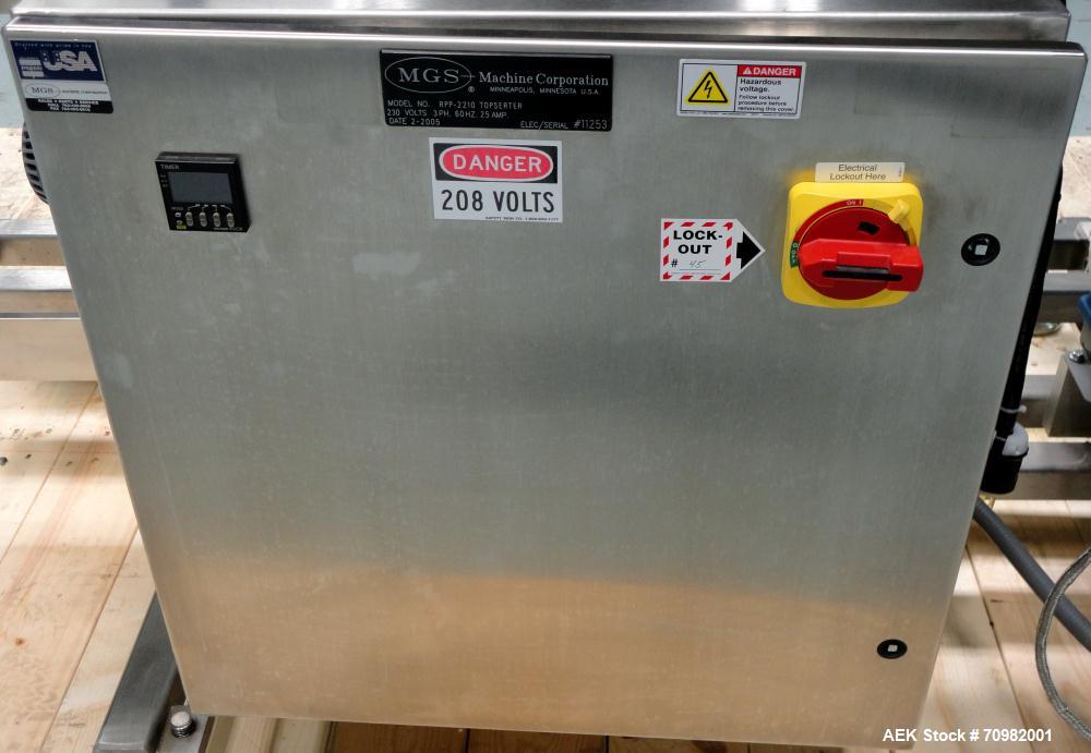 Used MGS Model RPP-2210 Topserter/Outserter