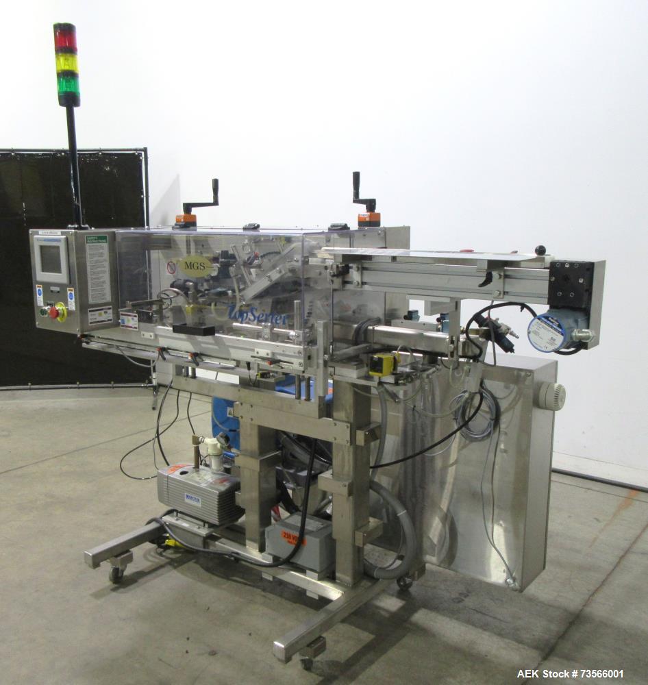 Buy Used MGS TopSerter II – High-Speed Pick & Place Label/Coupon Feeder with Glue System