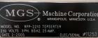 Used MGS Model RPP-2210 Topserter/Outserter