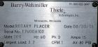Used Thiele Rotary Outserter/Topserter Placer, Model Rotary Placer