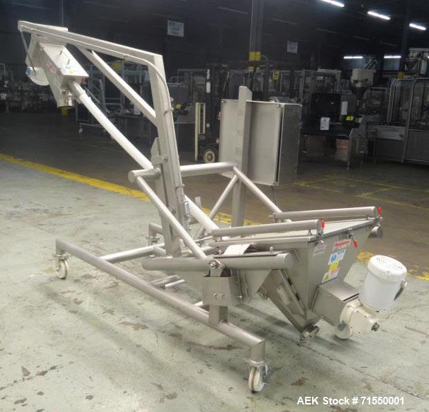 Unused- Flexicon Model 1250 Screw Conveyor