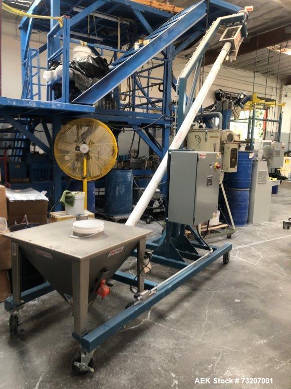 Flexicon Model Portable Screw Conveyor with Controls.
