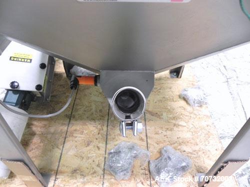 Used Flexicon Hollow Core Screw Feeder. 30" X 30" Hopper x 30" (depth). Tube has 2" (id) with a 1-3/4" (diam) screw X 142" (long).