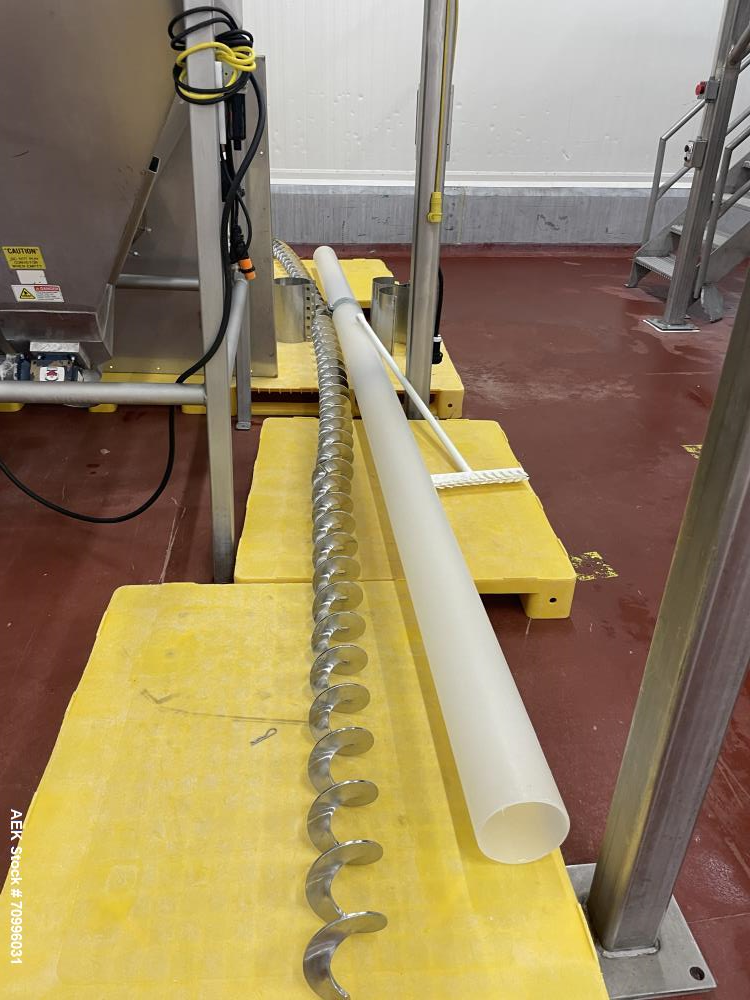 Used Flexicon Flexible Screw Feeder. Unit is currently installed.