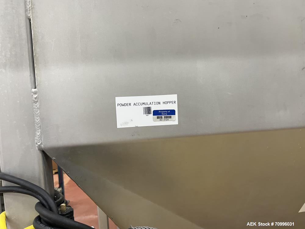 Used Flexicon Flexible Screw Feeder. Unit is currently installed.